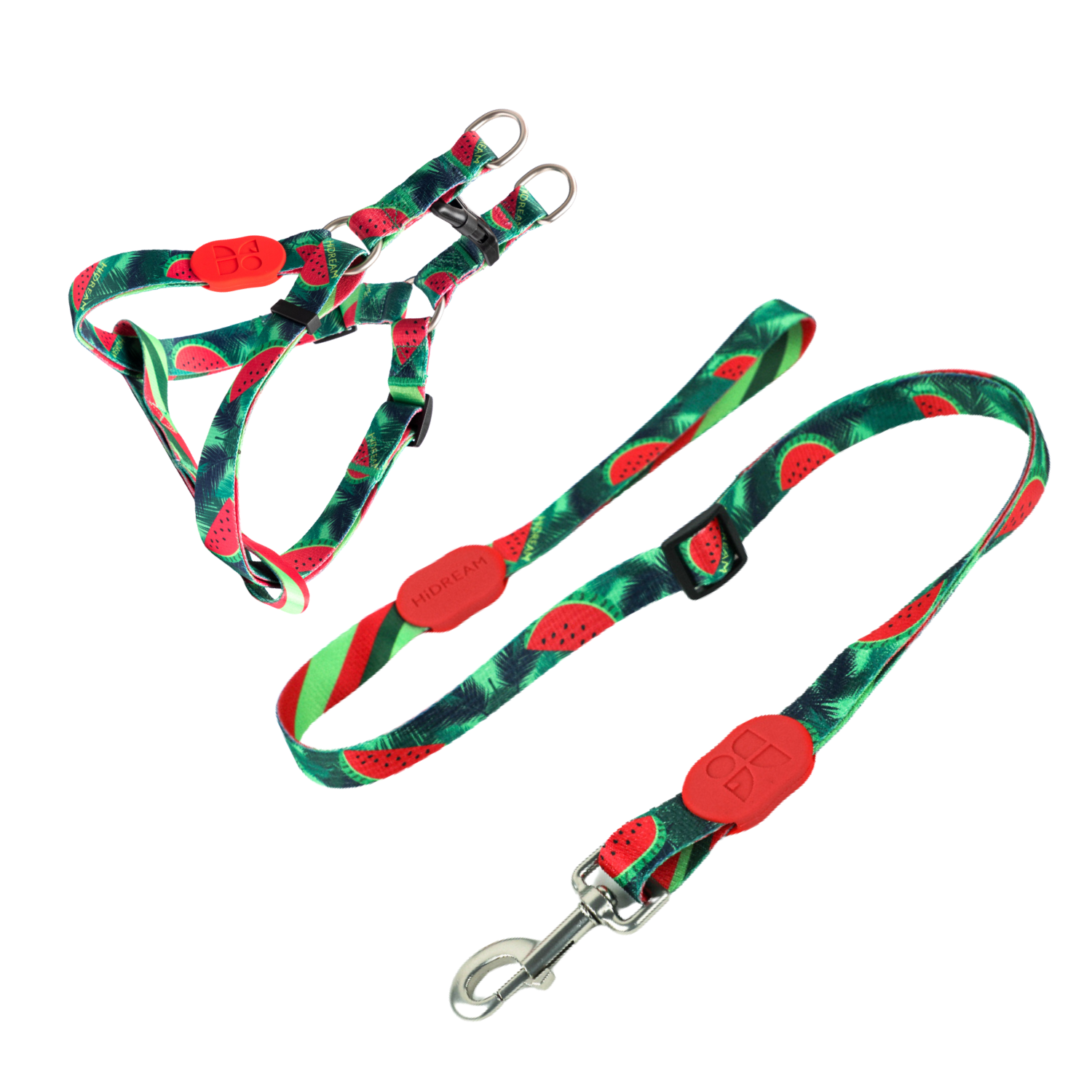 Dog Harness and Leash Set, No Pull Y Shaped Dog Harnesses with Adjustable Leash