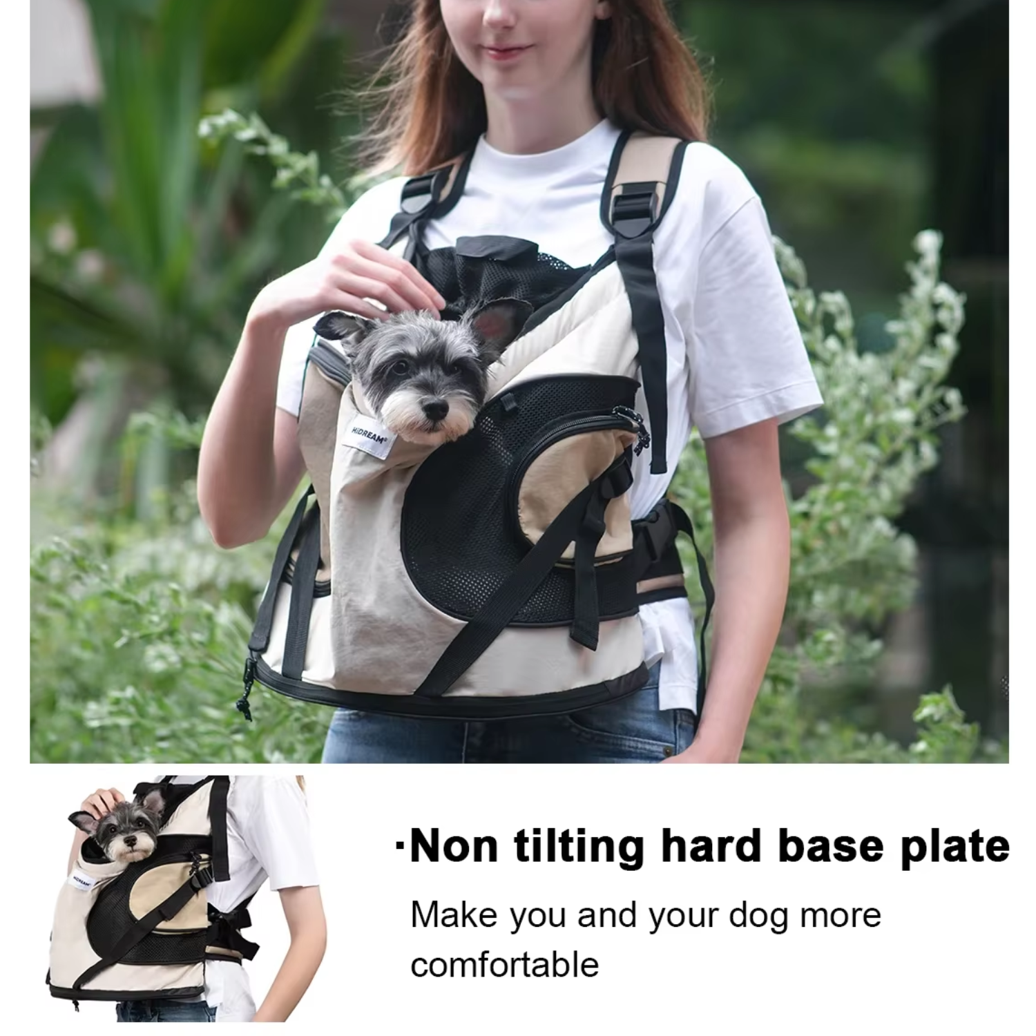 Front Facing Pet Travel Carrier, Travel Bag for Small Pets