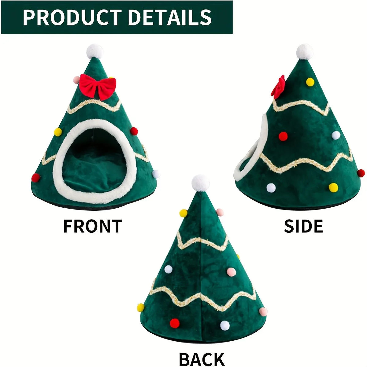 Christmas Tree Beds for Cats and Dogs